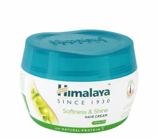 هيمالايا كريم شعر ناعم ولمعان بالزيتون، 210ml