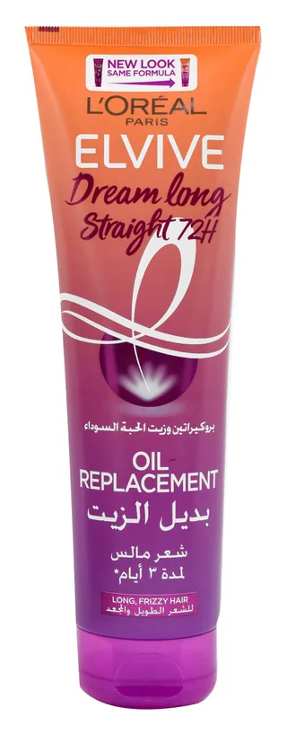 لوريال إلفيف دريم لونج 72H زيت بديل للفرد للشعر الطويل والمجعد, 300ml