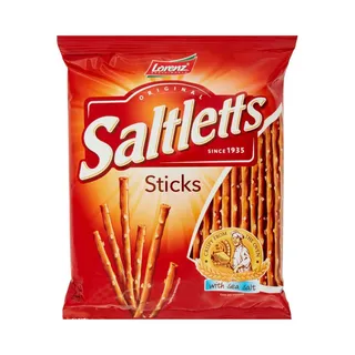 Lorenz Original Saltletts Pretzel Sticks with Sea Salt, 150g