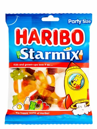 Haribo Starmix Gummy Candies Fruit & Cola Flavor, 160g