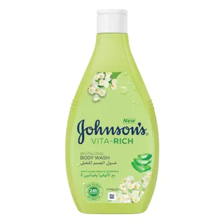 Johnson's Vita Rich Revitalizing Body Wash with Aloe Vera & Vitamin E, 250ml
