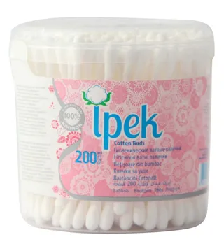 Ipek Cotton Swabs, 200 Pieces