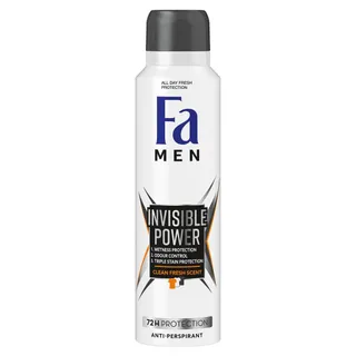 Fa Men Deodorant Spray Xtreme Invisible Power, 150ml