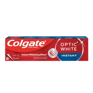 Colgate Optic White Instant Whitening Toothpaste, 75ml