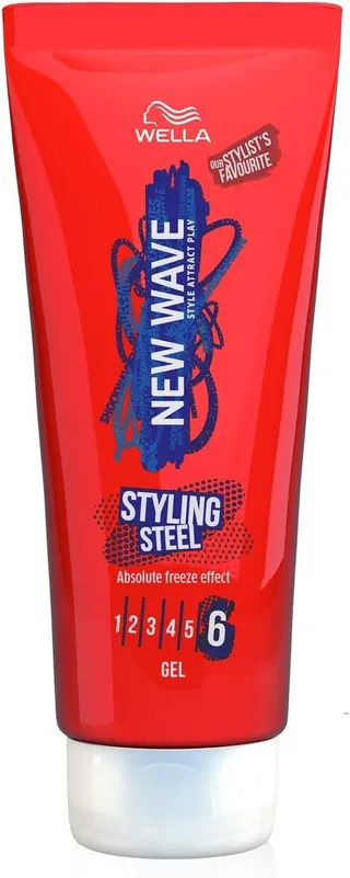 Wave New Styling Steel Hair Gel, 200ml
