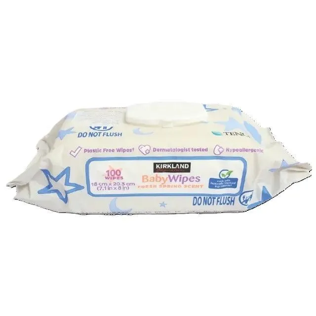 Kirkland Fresh Spring Scent Baby Wipes, 100 Sheets