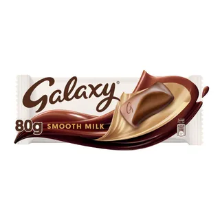 جالاكسي بار شوكولاتة حليب ناعمة، 80g