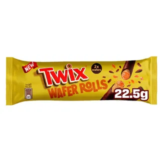 تويكس كاراميل ويفر رولز، 22.5g