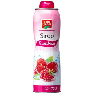 Belle France Raspberry Syrup, 75cl