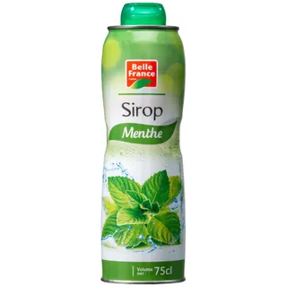 Belle France Mint Syrup, 75cl