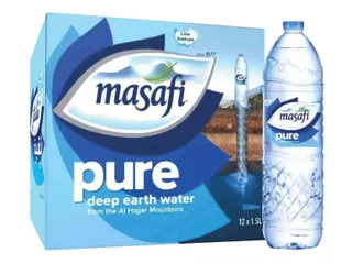 مصافي مياه نقية منخفضة الصوديوم معبأة، 1500ml