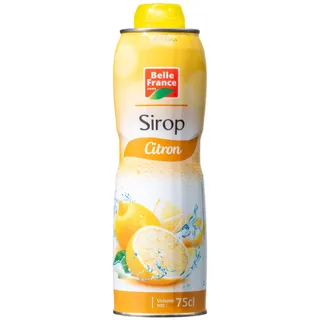 Belle France Lemon Syrup, 75cl