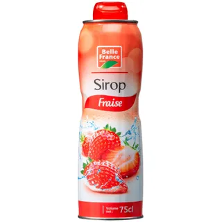 Belle France Strawberry Syrup, 75cl