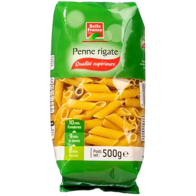 Belle France Penne Rigate Pasta, 500g