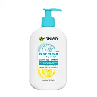 Garnier Fast Clear Gentle Cleanser for Acne-Prone Skin, 250ml