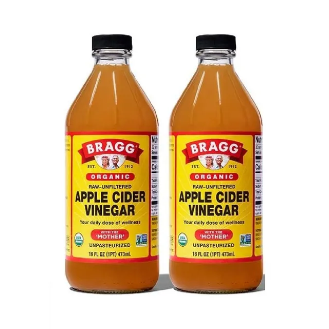 Bragg Raw Apple Cider Vinegar, 2 X 473 Ml