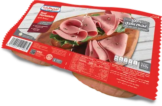 Americana Pepper Beef Mortadella, 250g