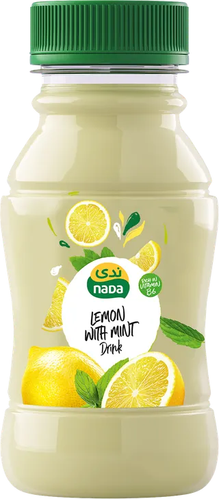 ندى عصير ليمون بالنعناع مع اللب 200ml