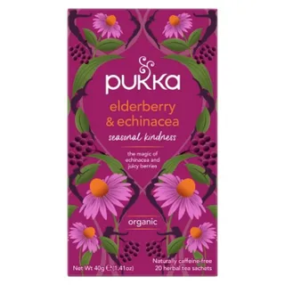 Pukka Elderberry And Echinacea Tea 20's 250G