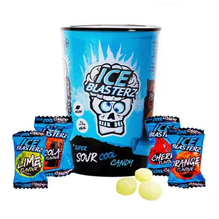 Brain Blasterz Ice Blasterz Gum Container, 48g