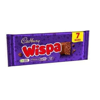 Cadbury Wispa Chocolate, 7 Pieces, 165.9g