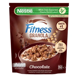 فيتنس شوكولاتة جرانولا كيس حبوب، 350g