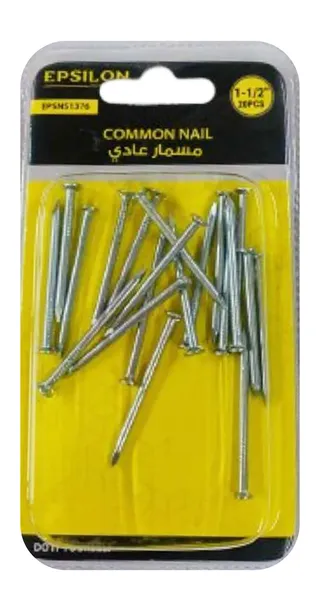 Epsilon Common Nails 1.5 Inch, 20-Pack