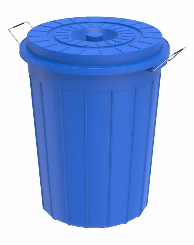Cosmo Blue Plastic Drum, 70L