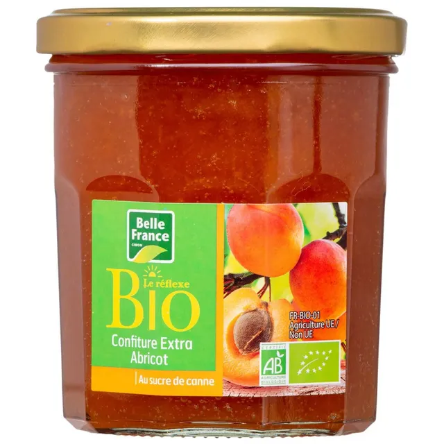 بيل فرانس مربى مشمش عضوي، 370g