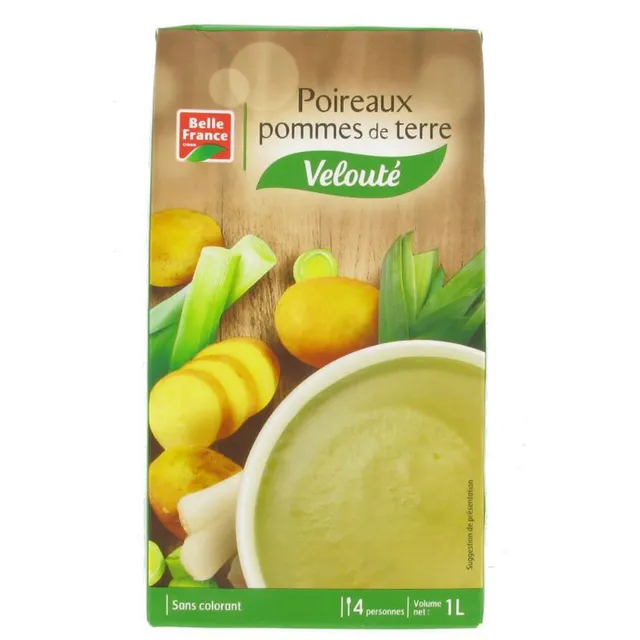 Belle France Soup Leek Potato 1L