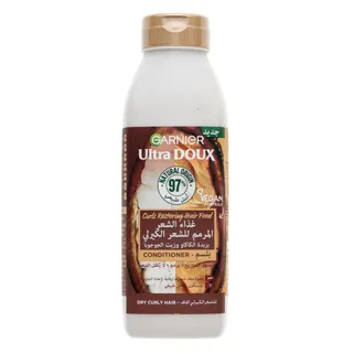 Garnier Ultra Doux Curls Restoring Conditioner with Cocoa Butter & Jojoba Oil for Dry Curly Hair