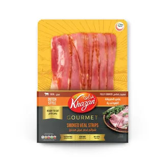 Khazan Gourmet Smoked Veal Strips Dutch 180g