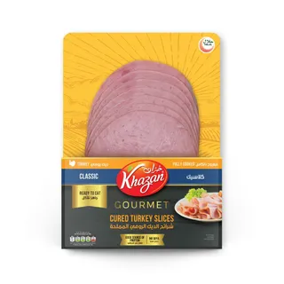 Khazan Cured Turkey Slices 250g