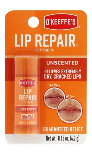 O'Keeffe's Lip Repair Unscented Lip Balm