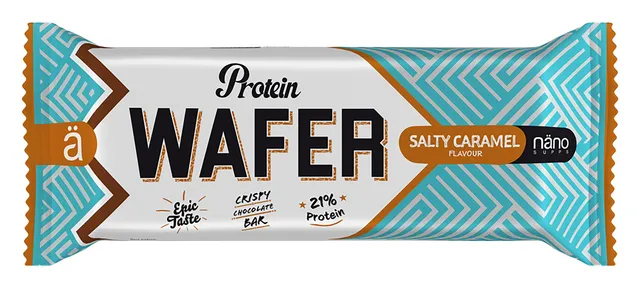 Nanosupps 21% Protein Wafer Salty Caramel Flavor, 40g