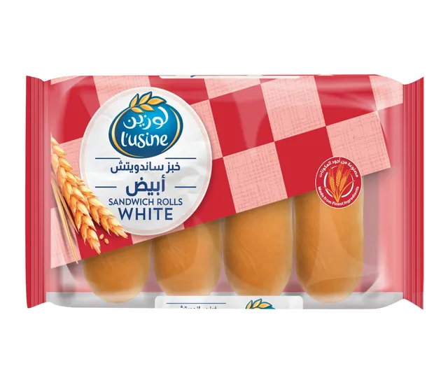 لوسين رولات ساندويتش أبيض (4 قطع)، 200جم