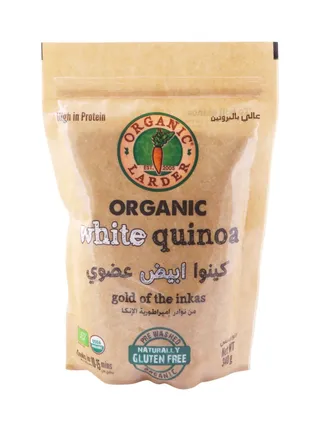 Organic Larder White Quinoa, 340g