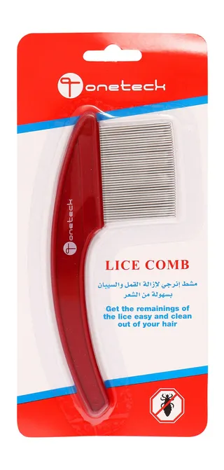 Onetech Red Lice Comb, 1 Piece