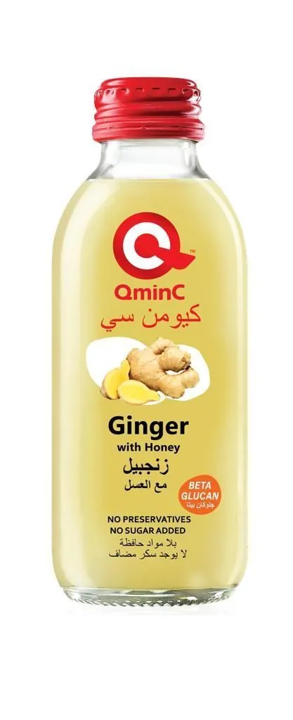 QminC Ginger Drink with Honey, 150ml