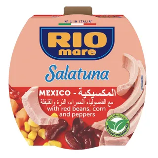 ريو ماري سالاتونا مكسيكي مع فاصوليا حمراء وذرة وفلفل، 160g