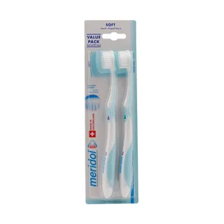 Meridol Soft Toothbrushes for Gum Protection, 2 Pieces