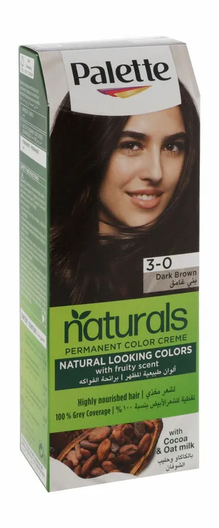 Palette Permanent Naturals Color Cream - 3-0 Dark Brown