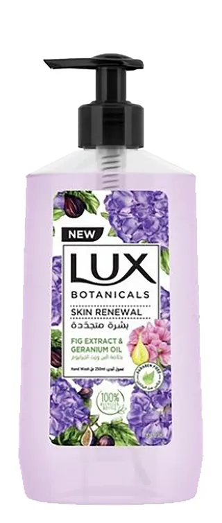 Lux Botanicals Skin Renewal Hand Wash with Fig Extract & Geranium Oil, 250ml