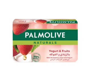Palmolive Soap Bar Radiant Softness with Strawberry & Yogurt, 170g