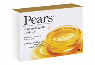 Pears Pure & Gentle Soap Bar with Glycerin & Natural Oils, 125g