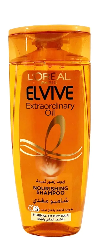 L'Oreal Paris Elvive Extraordinary Oil Nourishing Shampoo for Dry Hair, 200ml
