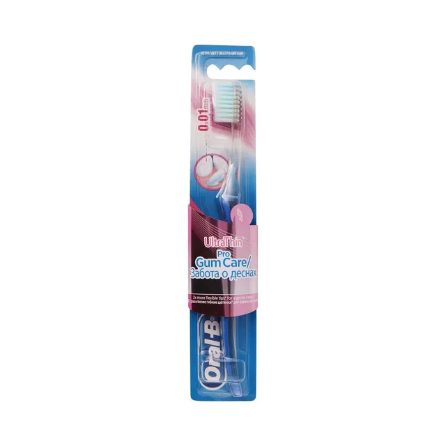 Oral-B Ultrathin Purple 0.01mm Extra Soft Toothbrush, 1 Piece
