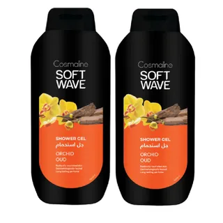 Soft Wave Shower Gel Orchid & Oud, 2 X 650 mL