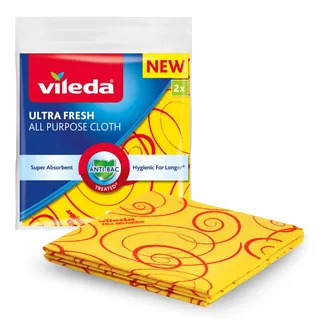 Vileda Ultra Fresh All Purpose Cloth 2 Pieces