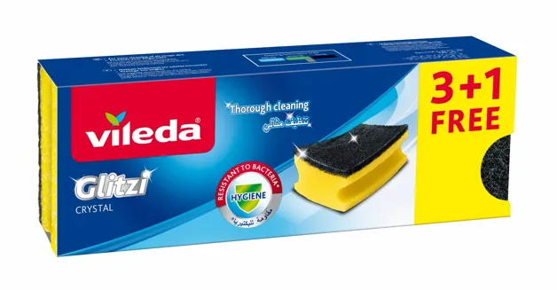 Vileda Glitzi Crystal 3+1 Free